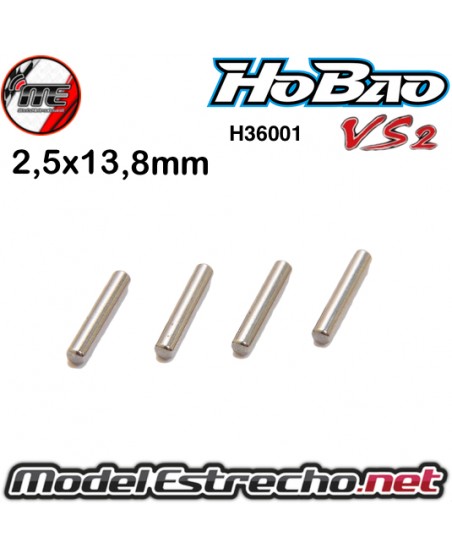 HOBAO EJE PASADOR MAGUETA TRASERA