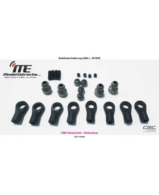 SOPORTE BARRA ESTABILIZADORA (4pzs) S8 NXR Y REBEL 