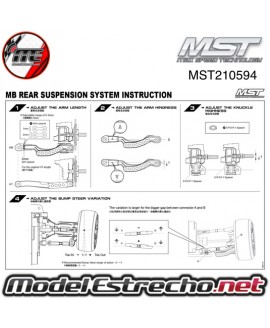 KIT SUSPENSION TRASERA MST MB RMX 2.0

Ref: MST210594