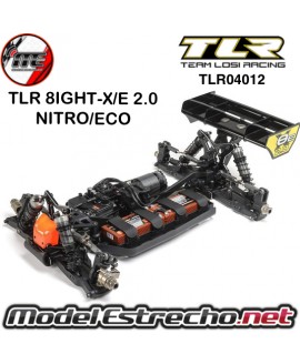 TLR 8IGHT-X/E 2.0 COMBO NITRO/ELECTRIC 1/8 TT 4WD RACE BUGGY KIT

Ref: TLR04012