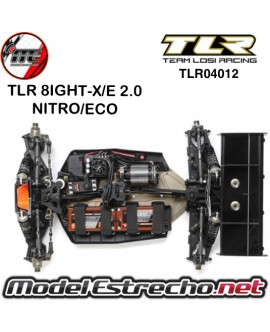 TLR 8IGHT-X/E 2.0 COMBO NITRO/ELECTRIC 1/8 TT 4WD RACE BUGGY KIT