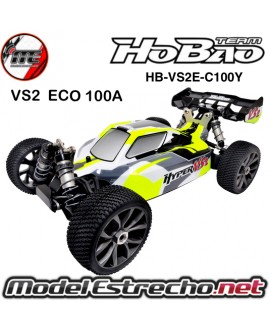 HOBAO HYPER VS2 BRUSHLESS RTR BUGGY ELECTRICO 100A  4S RTR AMARILLO

Ref: HB-VS2E-C100Y
