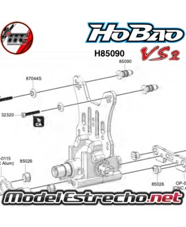 SUJECION AMORTIGUADOR 6.8mm HOBAO HYPER VS2

Ref: H85090