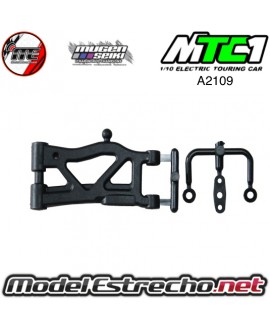 TRAPECIO INFERIOR TRASERO  MUGEN MTC1 (1U.)

Ref: A2109