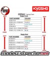 MUELLES TRASERO KYOSHO ROJO BIG BORE M 8.5x1.5L 81mm

Ref: IFS002-8515