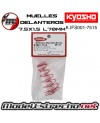 MUELLES DELANTERO KYOSHO ROJO BIG BORE M 7.5x1.5L 70mm

Ref: IFS001-7515