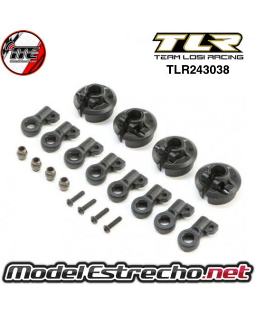 PLASTICOS AMORTIGUADOR TLR 8IGHT-X

Ref: TLR243038