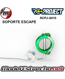 SOPORTE ESCAPE RC-PROJECT VERDE

Ref: RCPJ-A010