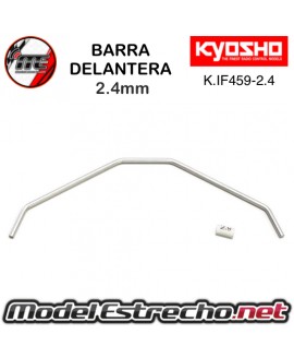 KYOSHO BARRA ESTABILIZADORA DELANTERA MP9 - 2.4mm

Ref: K.IF459-2.4