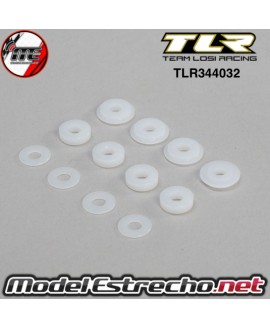 PARTES PLASTICAS RETENES AMORTIGUADOR  TLR 8IGHT

Ref: TLR344032