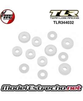 PARTES PLASTICAS RETENES AMORTIGUADOR  TLR 8IGHT

Ref: TLR344032