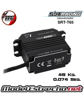 SERVO SRT T65 HV BRUSHLESS CAJA METALICA 45Kg. 0.074Seg. 

Ref: SRT-T65