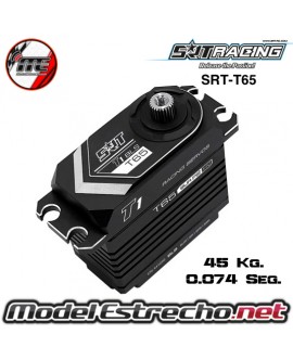 SERVO SRT T65 HV BRUSHLESS CAJA METALICA 45Kg. 0.074Seg. 

Ref: SRT-T65