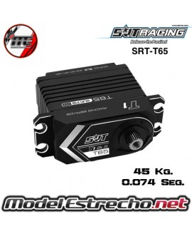SERVO SRT T65 HV BRUSHLESS CAJA METALICA 45Kg. 0.074Seg. 

Ref: SRT-T65