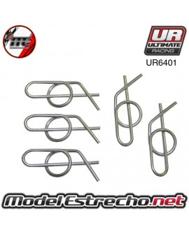 CLIPS CARROCERIA ULTIMATE SEGURIDAD 1/8  (5U.)

Ref: UR6401