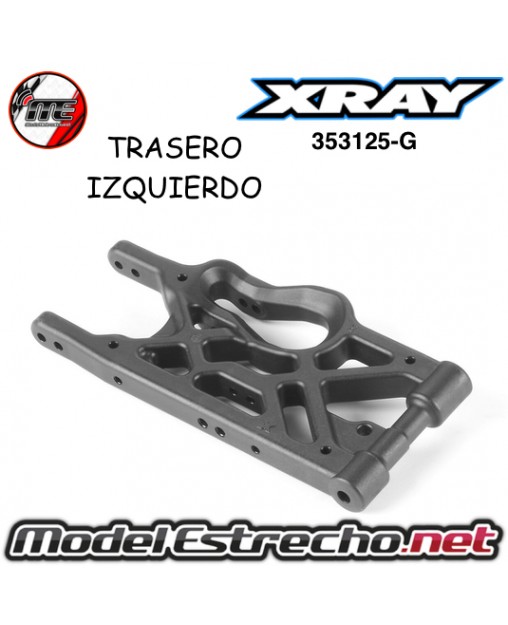 TRAPECIO TRASERO COMPOSITE LSM IZQUIERDO GRAFITO XRAY 

Ref: 353125-G