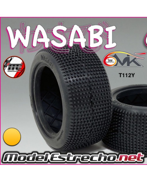 6MIK WASABI 1/10 TRASERA AMARILLA T112Y