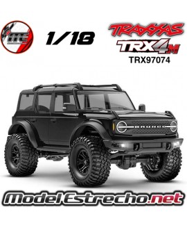 TRAXXAS TRX4M 1/18 CRAWLER FORD BRONCO 4WD NEGRO TRX97074-1BLK