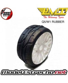 RUEDAS PMT RUBBER 1/8 RALLY GAMES DELANTERA Q5