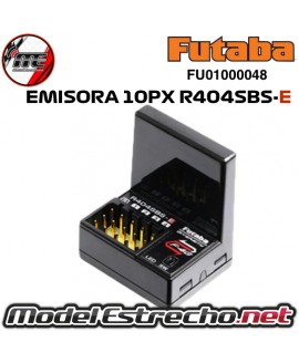 EMISORA FUTABA 10PX R404SBS-E 2.4Ghz

Ref: FU01000048