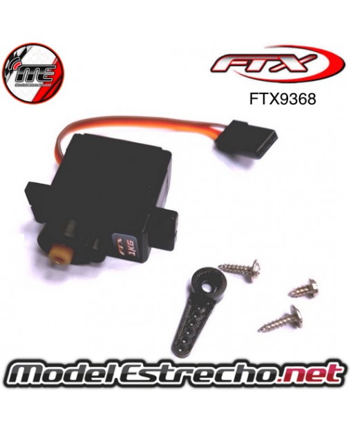 SERVO FTX OUTBACK MINI X 2.0 MICRO SERVO 1Kg.

Ref:FTX9368