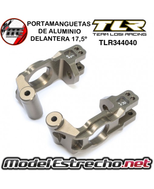 PORTAMANGUETA DE ALUMINIO DEL. 17.5 GRADOS TLR

Ref: TLR344040