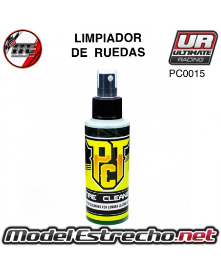 LIMPIADOR DE NEUMATICOS VERDE PROCIRCUIT 100ml.

Ref: PC0015