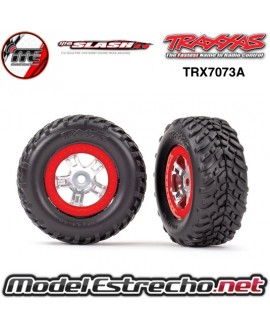 RUEDAS COMPLETA BORDES ROJOS TRAXXAS 1/16

Ref: TRX7073A