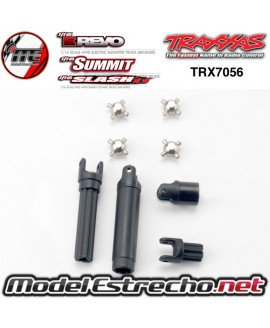 SEMIEJES CENTRAL DELANTERO Y TRASERO TRAXXAS 1/16

Ref: TRX7056