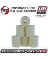 ESPUMAS FILTRO ULTIMATE SIN ACEITAR TLR / LOSI / SERPENT 6U.

Ref: UR0532-6