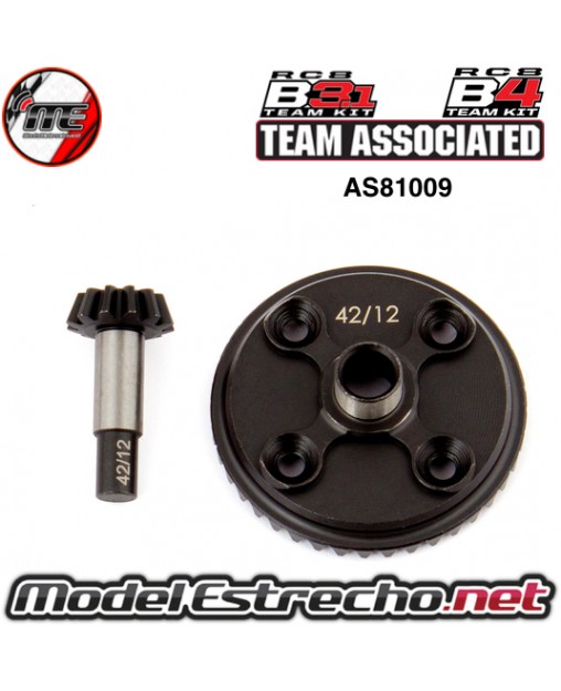 CORONA DIFERENCIAL 44T ASSOCIATED RC8B3