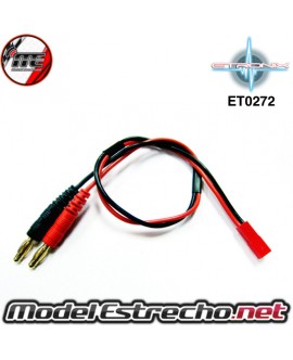CABLE DE CARGA BANANA 4mm A JST BEC MACHO

Ref: ET0272