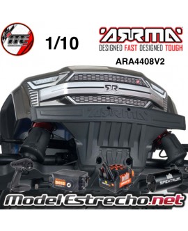 ARRMA KRATON V2 TRUGGY BRUSHLESS 4S 4WD 1/10 AZUL/NEGRO