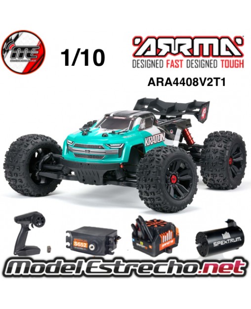 copy of ARRMA KRATON V2 TRUGGY BRUSHLESS 4S 4WD 1/10 AZUL/NEGRO