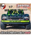 ARRMA MOJAVE V2 1/7 DESERT TRUCK BRUSHLESS 6S 4WD RTR

Ref: ARA7604V2T2