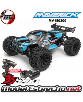 MAVERICK QUANTUM PLUS XT FLUX 3S 1/10 4WD STADIUM AZUL/NEGRO

Ref: MV150300