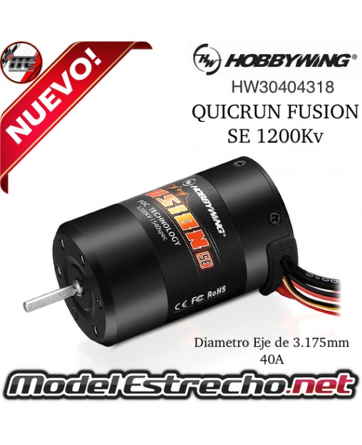 HOBBYWING QUICRUN FUSION SE FOR ROCK CRAWLER 1200Kv