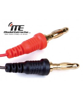 GRAUPNER BANANA 4mm A CONECTOR FUTABA 