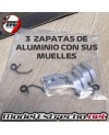 ZAPATAS DE ALUMINIO DE EMBRAGUE CON SUS 3 MUELLES