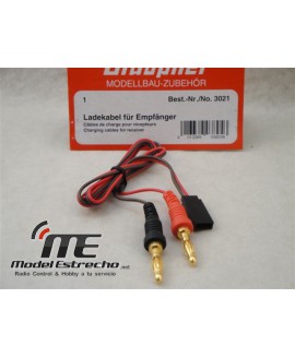 GRAUPNER BANANA 4mm A CONECTOR JR