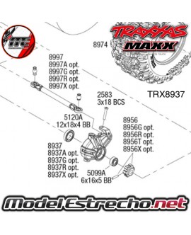 copy of KIT DE SUSPENSION WIDEMAXX NARANJA TRAXXAS