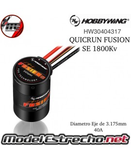 HOBBYWING QUICRUN FUSION SE FOR ROCK CRAWLER 1800Kv

Ref: HW30404317