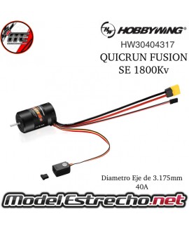 HOBBYWING QUICRUN FUSION SE FOR ROCK CRAWLER 1800Kv

Ref: HW30404317