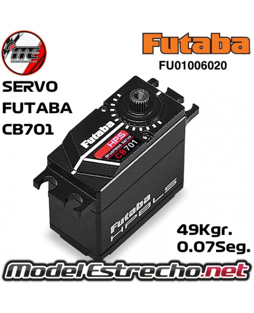 SERVO FUTABA HPS-CB701 49Kg 0.07Seg

Ref: FU01006020