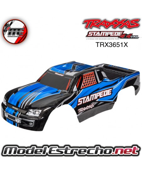 CARROCERIA TRAXXAS STAMPEDE VXL AZUL