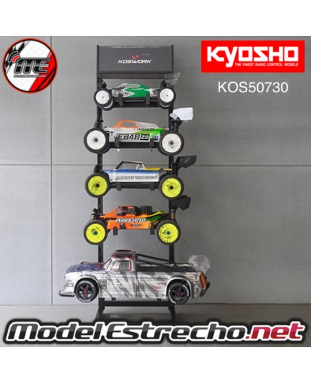ESTANTERIA PARA COCHES RC 5 VALDAS - RC CAR RACK