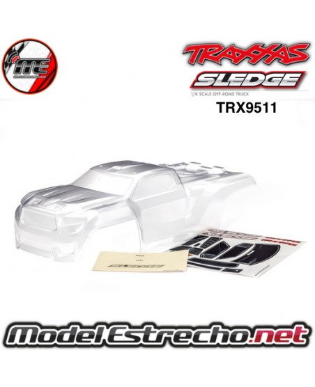 CARROCERIA TRANSPARENTE TRAXXAS SLEDGE