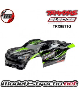 CARROCERIA TRAXXAS SLEDGE VERDE