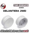 ASSOCIATED LLANTAS DELANTERA BLANCA