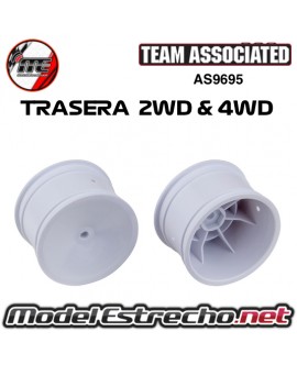 ASSOCIATED LLANTAS TRASERAS BLANCAS